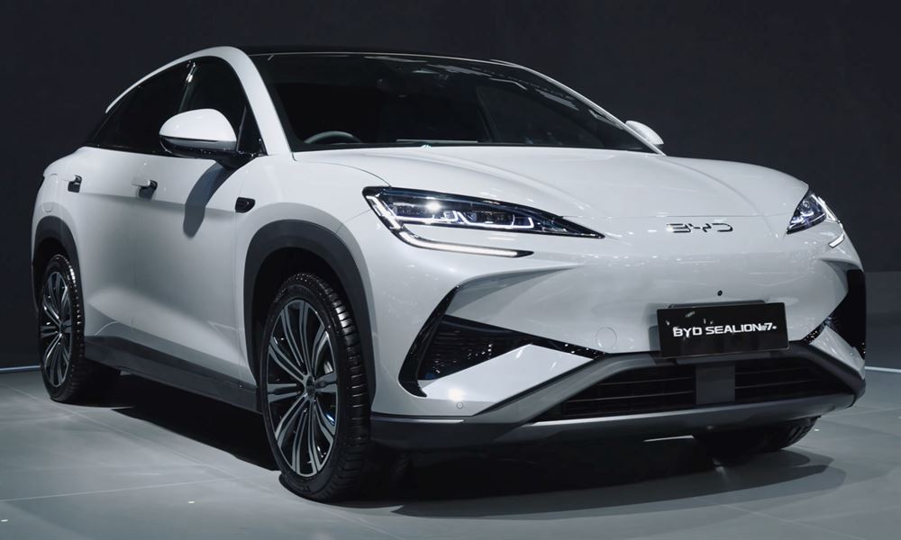 BYD Sealion 7 Comfort 82,5 kWh — électrique, suv familial chinois vendu en France