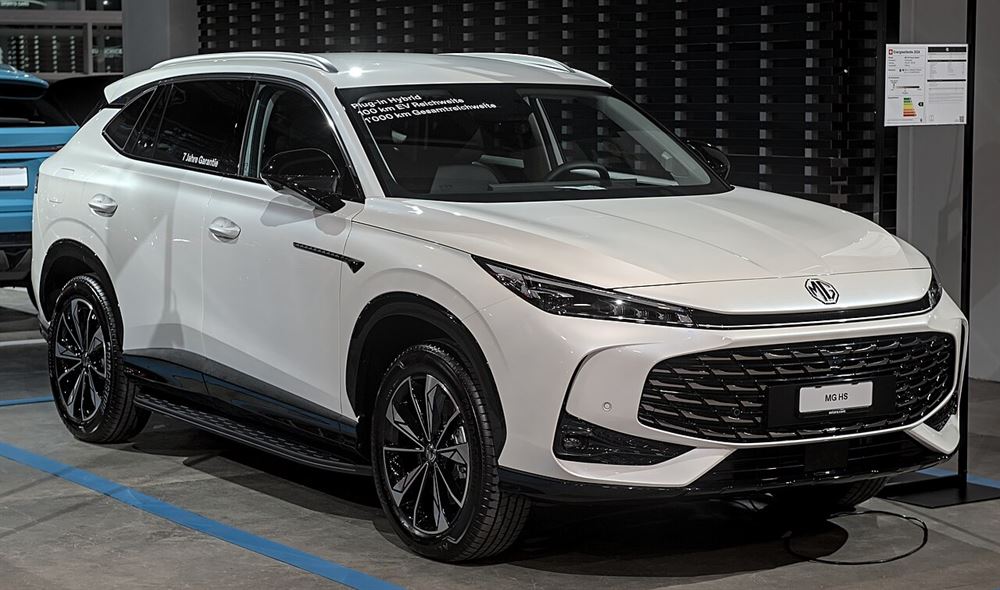 MG HS Hybrid+ Luxury 224 ch — hybride, suv familial chinois vendu en France